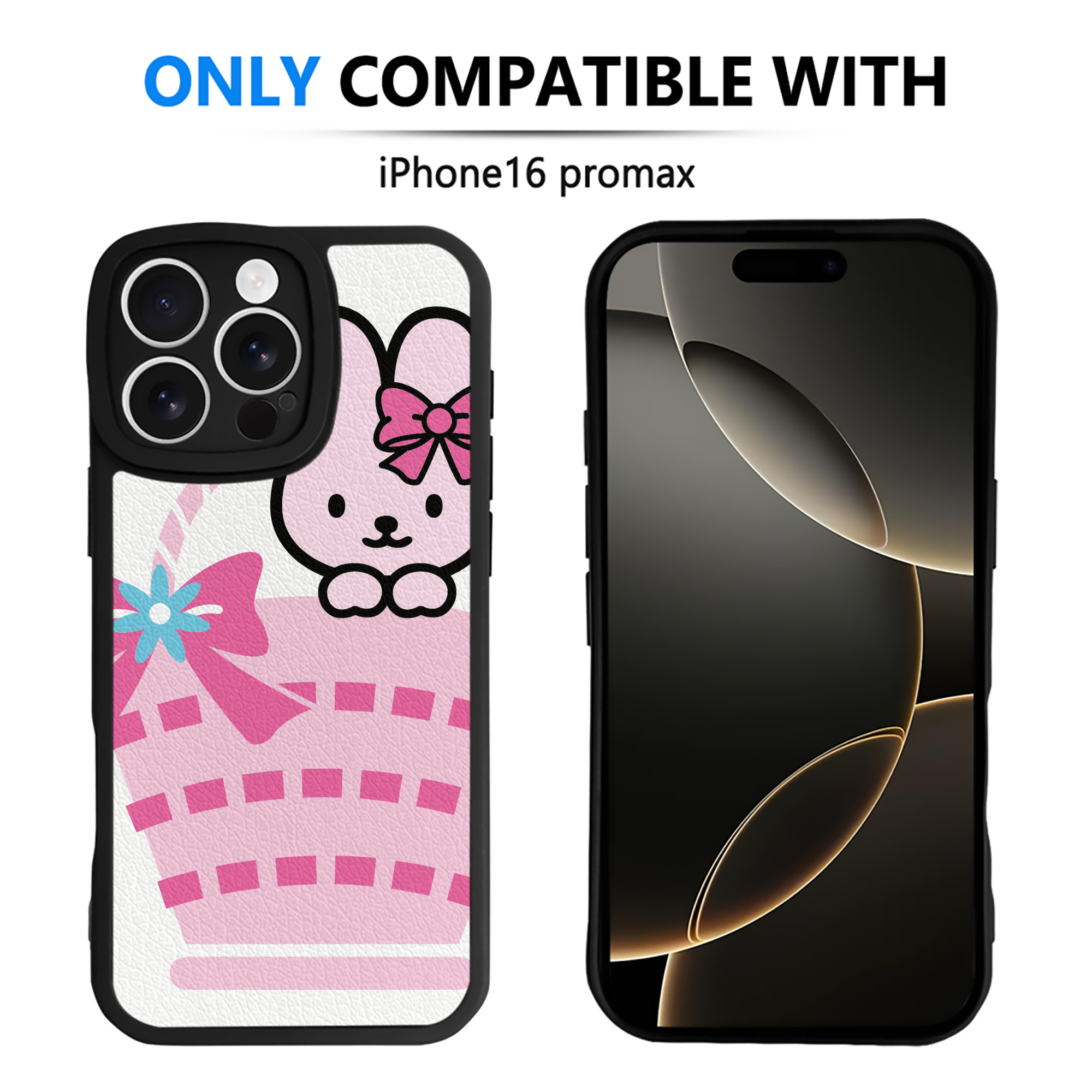 （画像用） Hello Kitty ハローキティ 【iPhone 16シリーズ対応】シリコンスマホケース（レザー調） 材質：シリコン